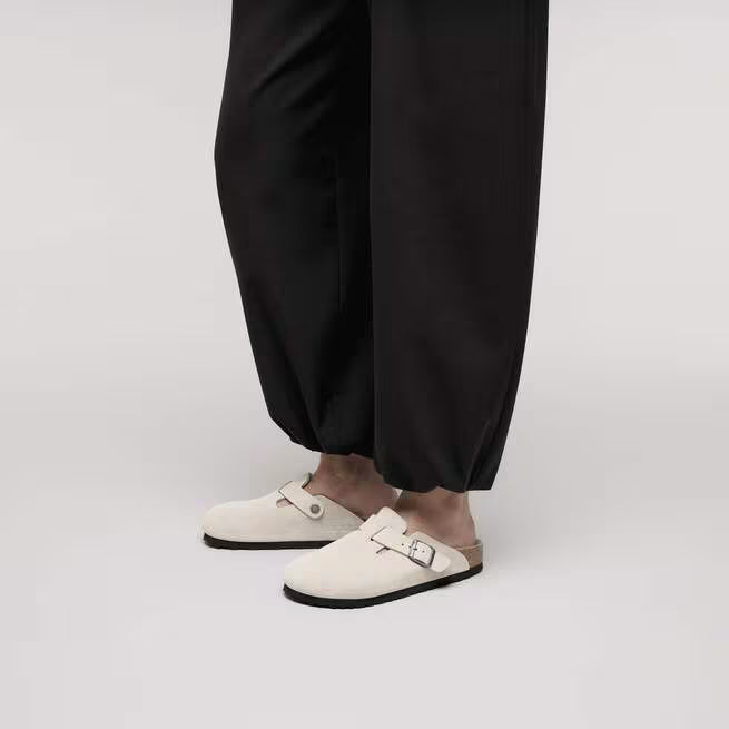 Birkenstock Boston Soft Footbed - Oyster Tonal