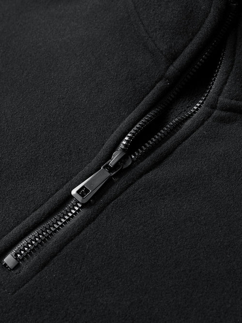 Quarter-Zip Fleece Sweatshirt & Polar Fleece Straight Leg Pants