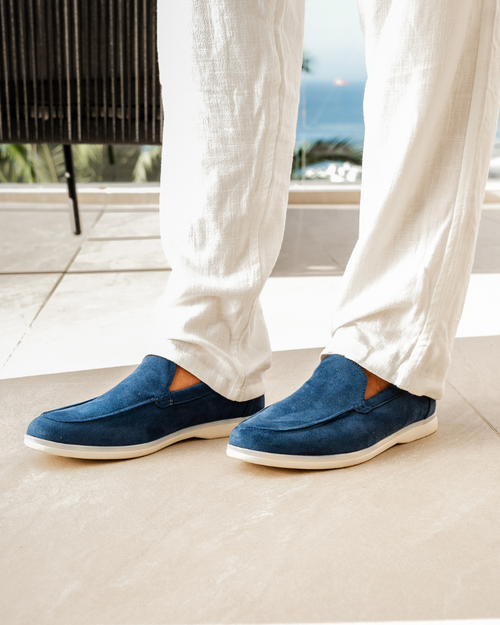 Old Money Suede Loafers