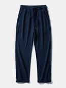 Long Sleeved Knitted Waffle Polo Shirt & Drawstring Knitted Waffle Pants