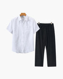 Old Money Linen Combo (Shortsleeve)