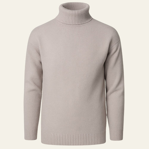 The Sloane Cotton Knit Turtleneck