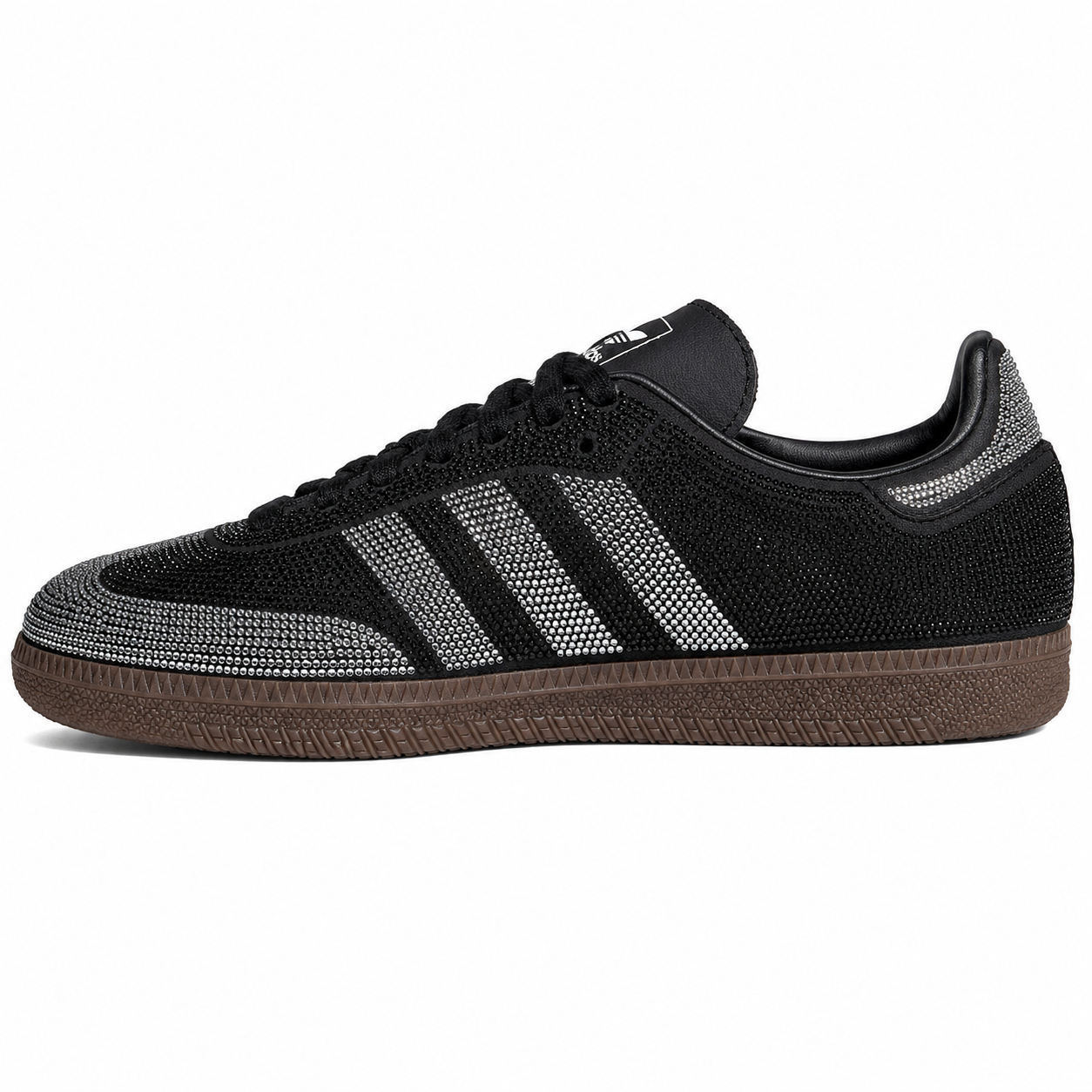 Adidas Samba OG "Black Rhinestone Silver"