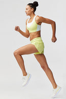 Sheva Women's High Rise Running Shorts