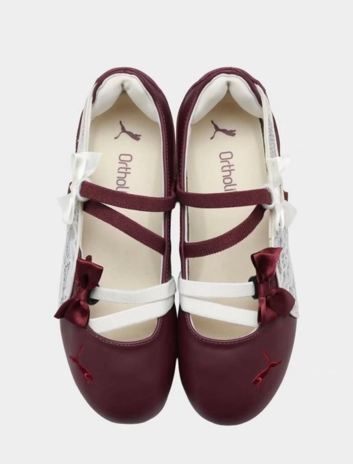 Puma Ballet Lace  "Burgundy & Ivory Edition"