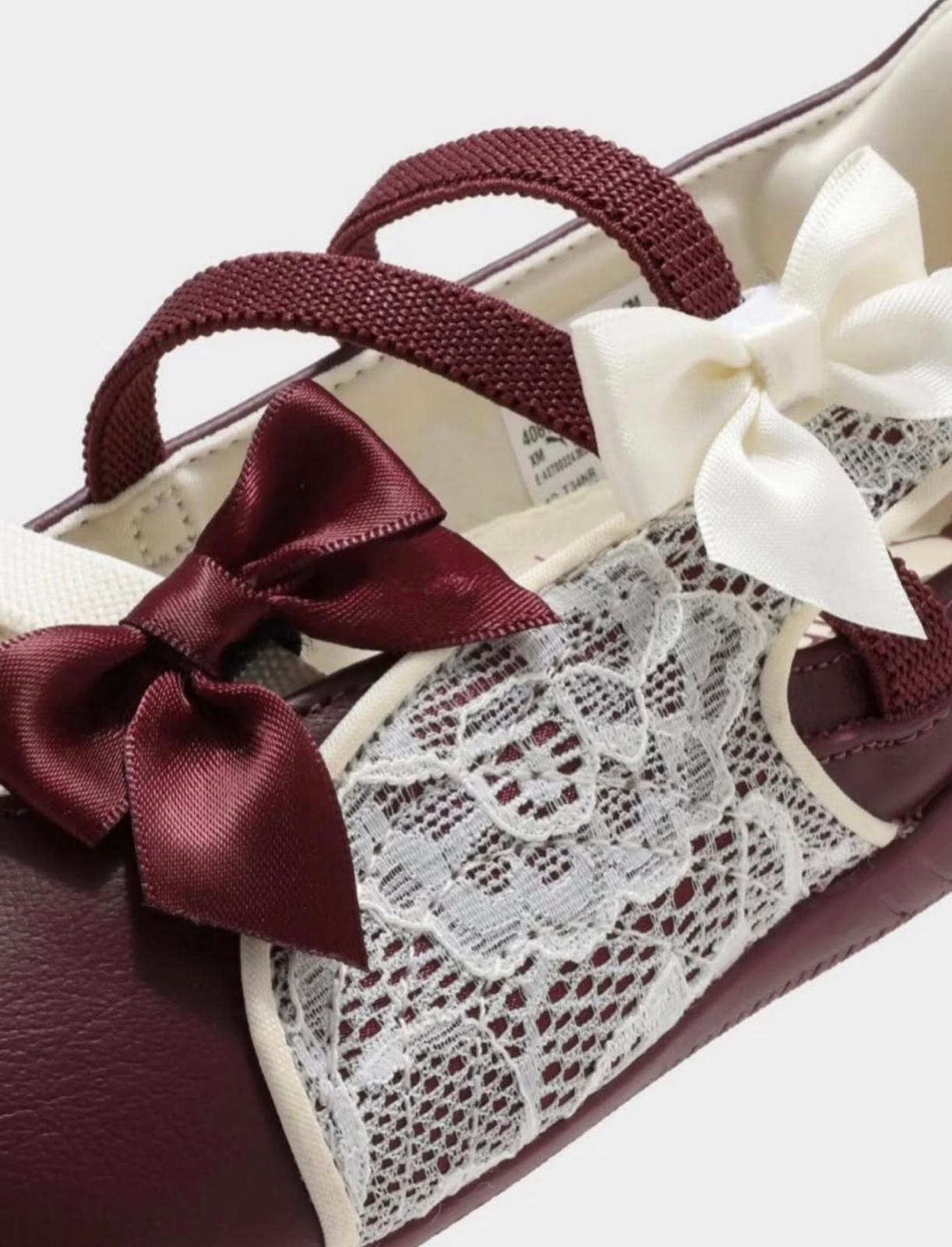 Puma Ballet Lace  "Burgundy & Ivory Edition"