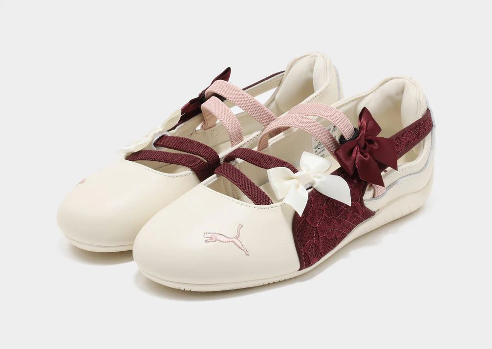 Puma Ballet Lace  "Cream & Wine"