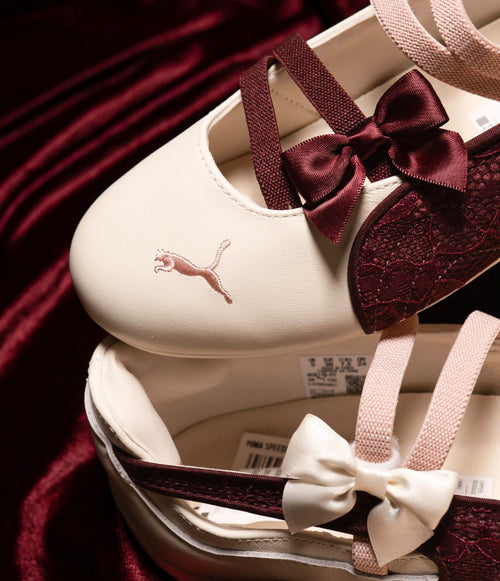 Puma Ballet Lace  "Cream & Wine"