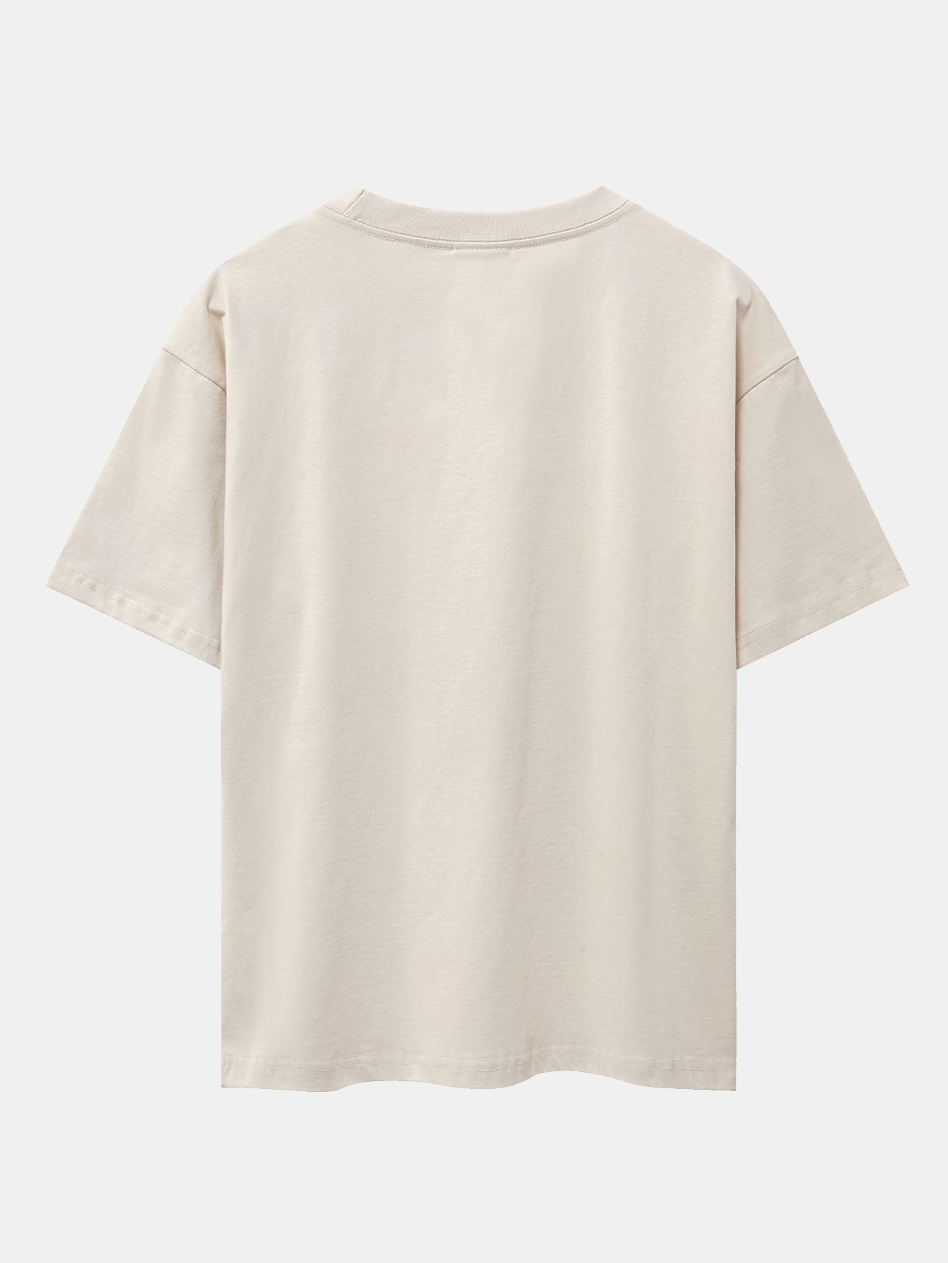 Los Angeles Print Heavy Weight Oversize T-Shirt & Corduroy Shorts