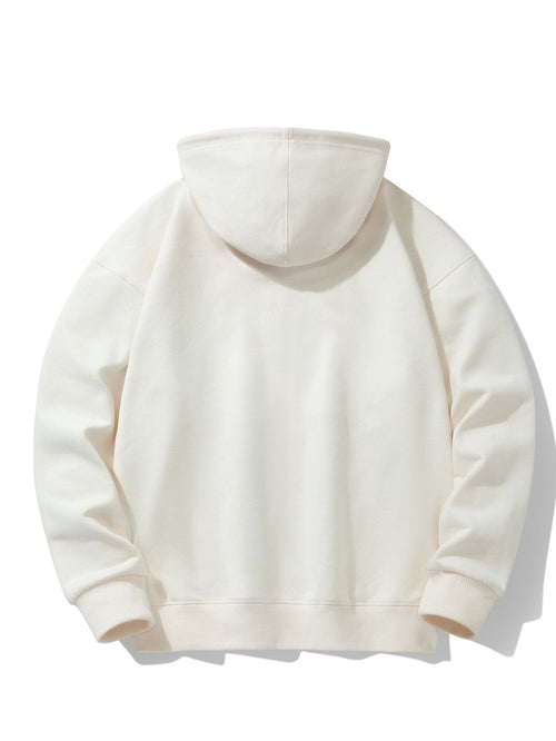 Paris Print Cotton Blend Hoodie & Jogger Pants