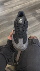 Adidas Samba OG "Black Rhinestone Silver"
